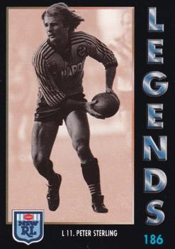 1994 Dynamic Rugby League Series 1 #186 Peter Sterling Front